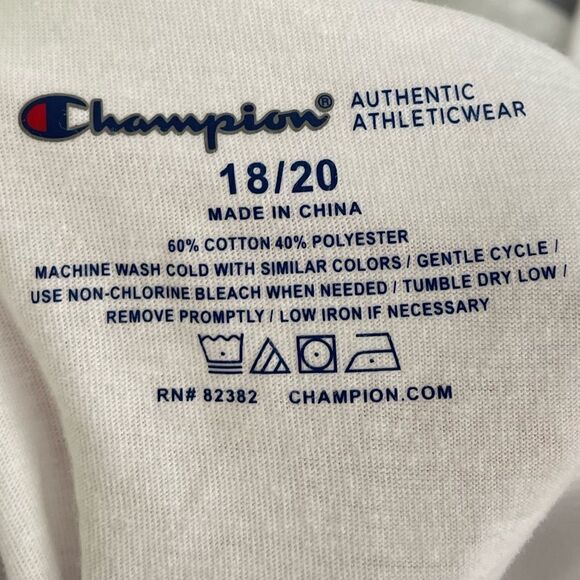 Champion Youth T-Shirt Size 18/20 - Picture 3 of 3
